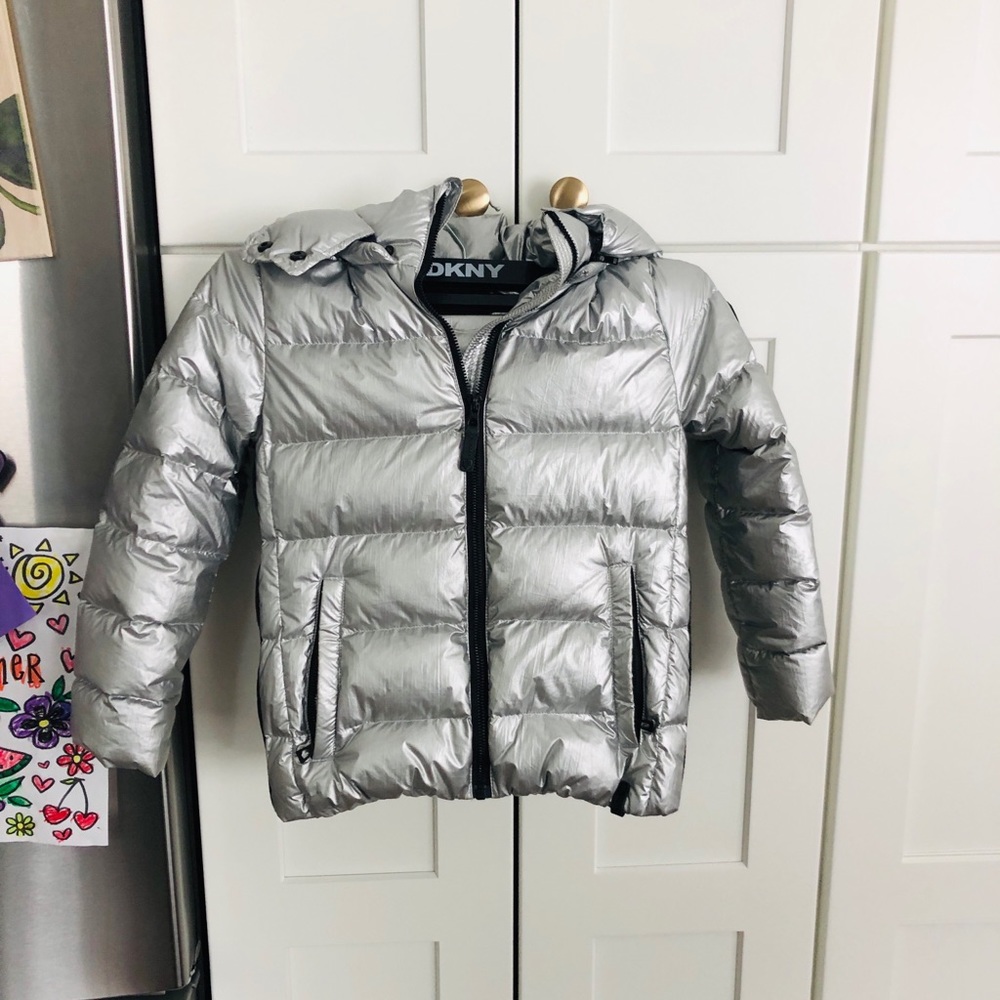 Rudsak very warm jacket in excellent used condition.  So warm. Silver color